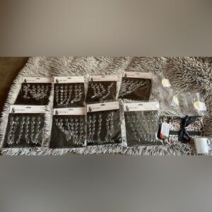 Bundle NEW 13 pcs Wedding / Bachelorette Gems 8 packs of 6 each Paid $10 each